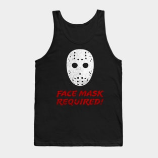 Jason face mask required Tank Top